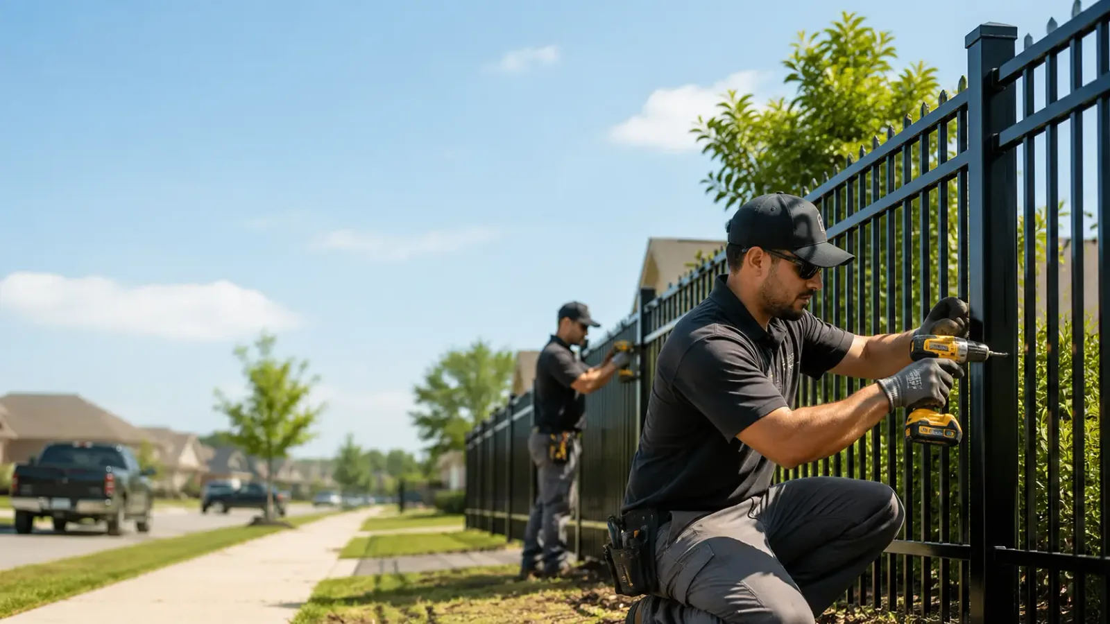 Metal Fence Installation in Boggstown, IN